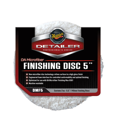 MEGUIAR'S DA MICROFIBER DISCOS ACABADO 5"