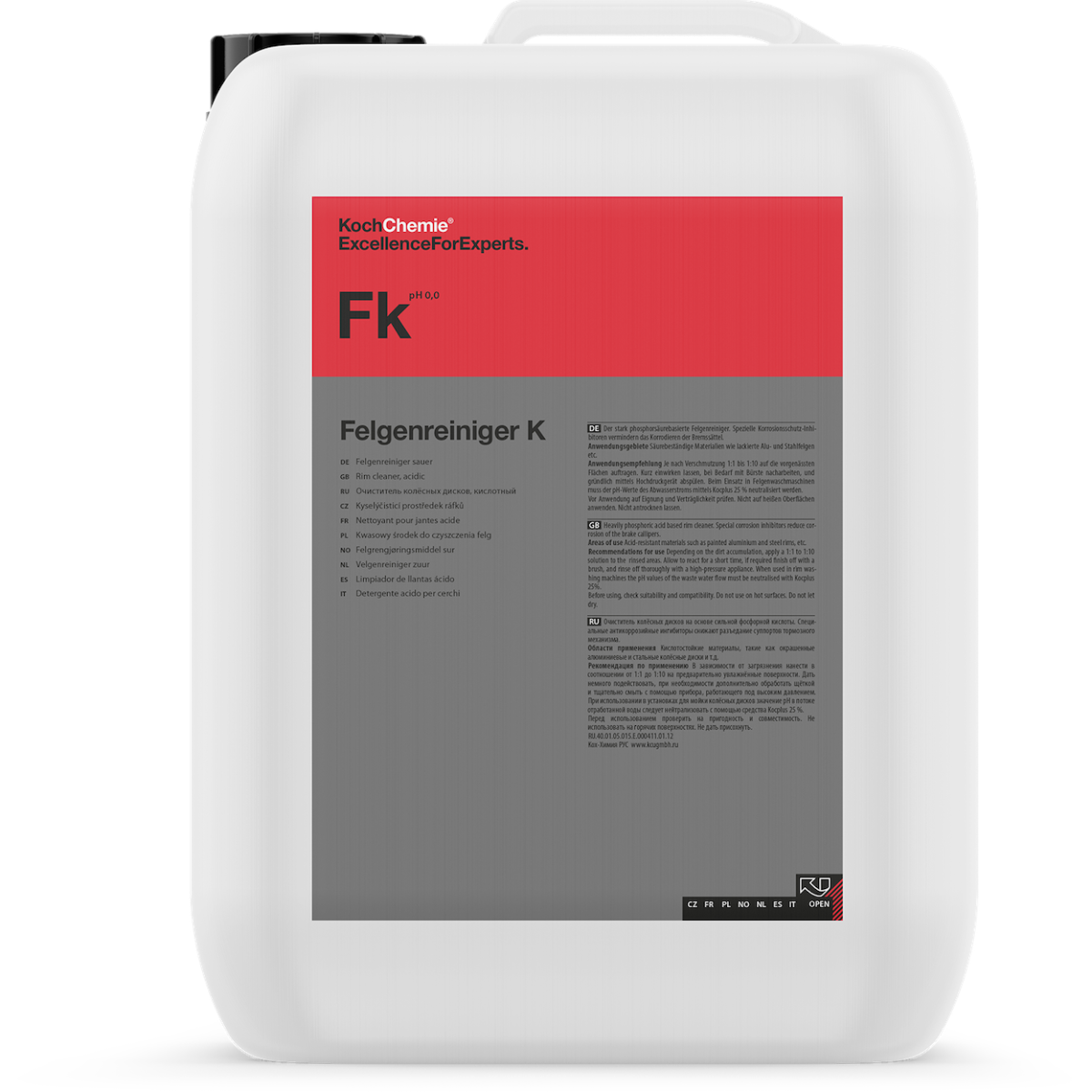 KOCH CHEMIE FK - Limpiallantas ácido