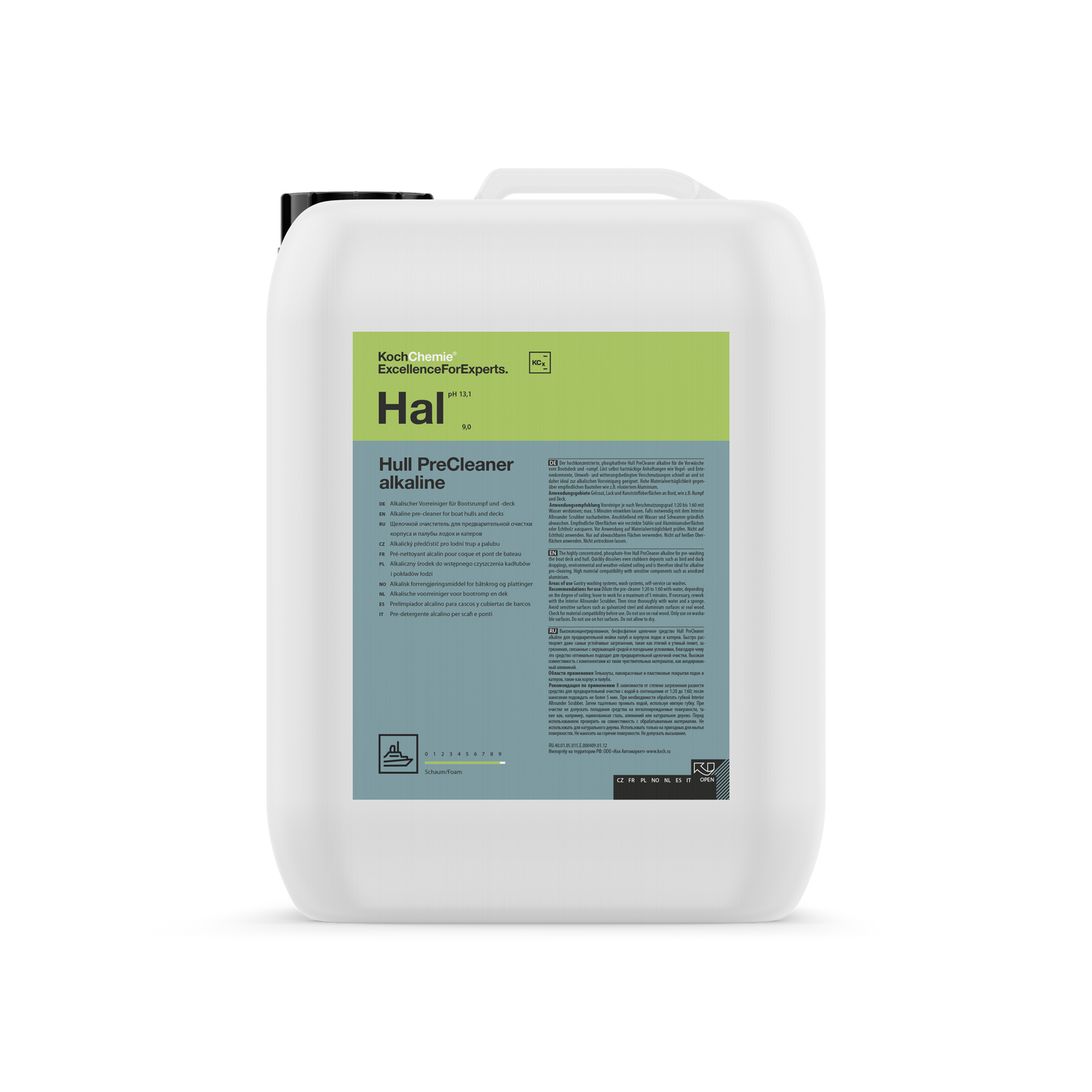 KOCH CHEMIE Hal HULL PRECLEANER ALKALINE 10L