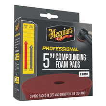 MEGUIAR'S PROFESSIONAL 5" PAD DE CORTE - Pack 2ud