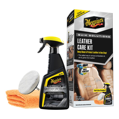 MEGUIARS QUIK SOLUTIONS CUIDADO DO COURO
