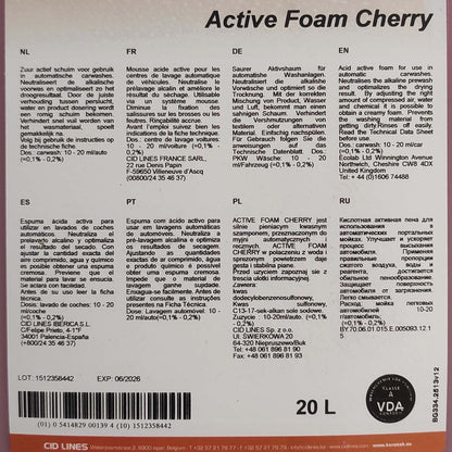 KENOTEK ACTIVE FOAM CHERRY 20 L