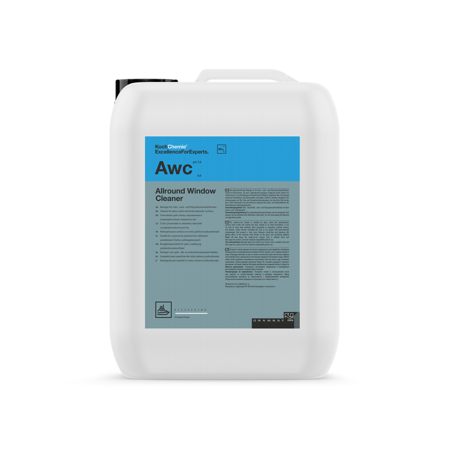KOCH CHEMIE Awc ALLROUND WINDOW CLEANER 10L