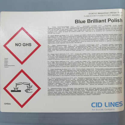 KENOTEK BLUE BRILLANT POLISH 20 L