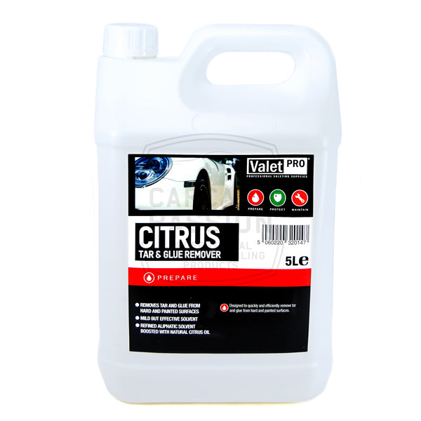 VALETPRO CITRUS TAR & GLUE REMOVER 5L