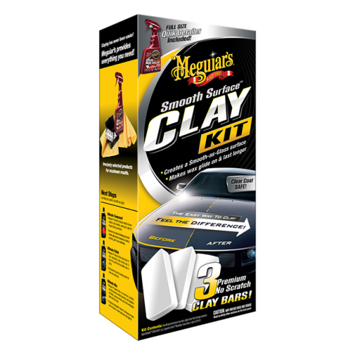 MEGUIAR'S SMOOTH SURFACE CLAY KIT