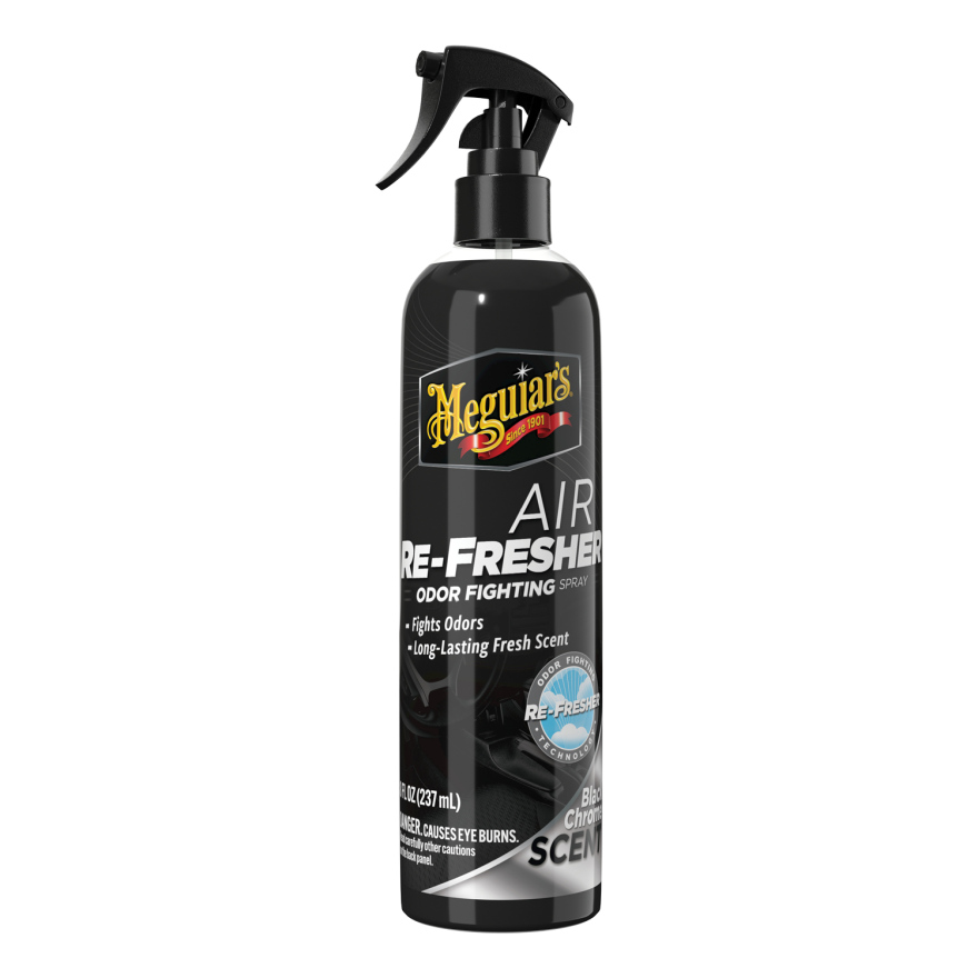 MEGUIAR'S AIR RE-FRESHER BLACK CHROME SPRAY 237ml