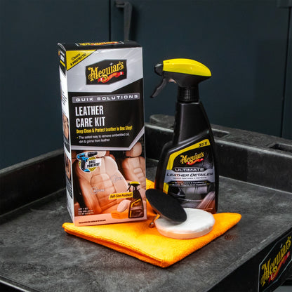 MEGUIARS QUIK SOLUTIONS CUIDADO DO COURO