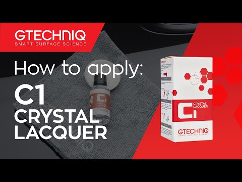 GTECHNIQ C1 CRYSTAL LACQUER 50 ML