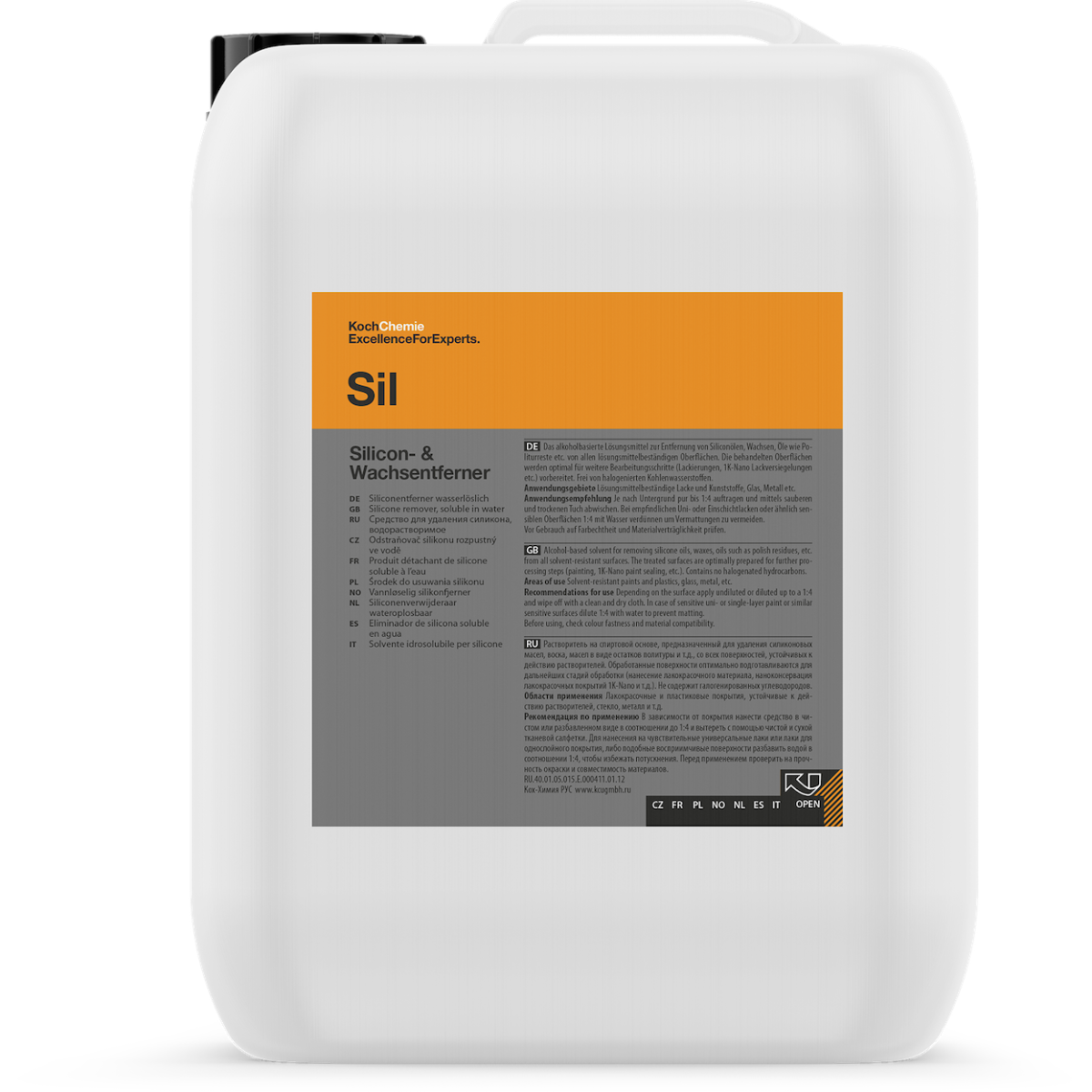 KOCH CHEMIE SILICON 5L - Disolvente base alcohol
