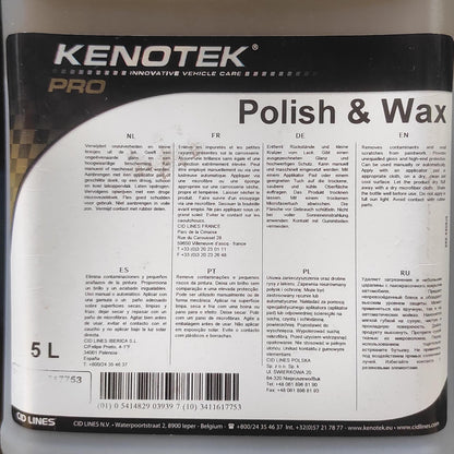 KENOTEK POLISH & WAX 5 L