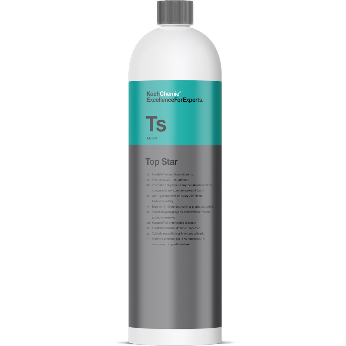 KOCH CHEMIE TOP STAR 1L - Limpa e condiciona interiores