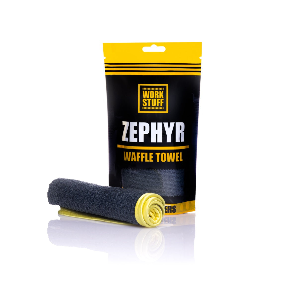 WORK STUFF ZEPHYR WAFFLE PACK 3 - Pack 3 toallas para cristales